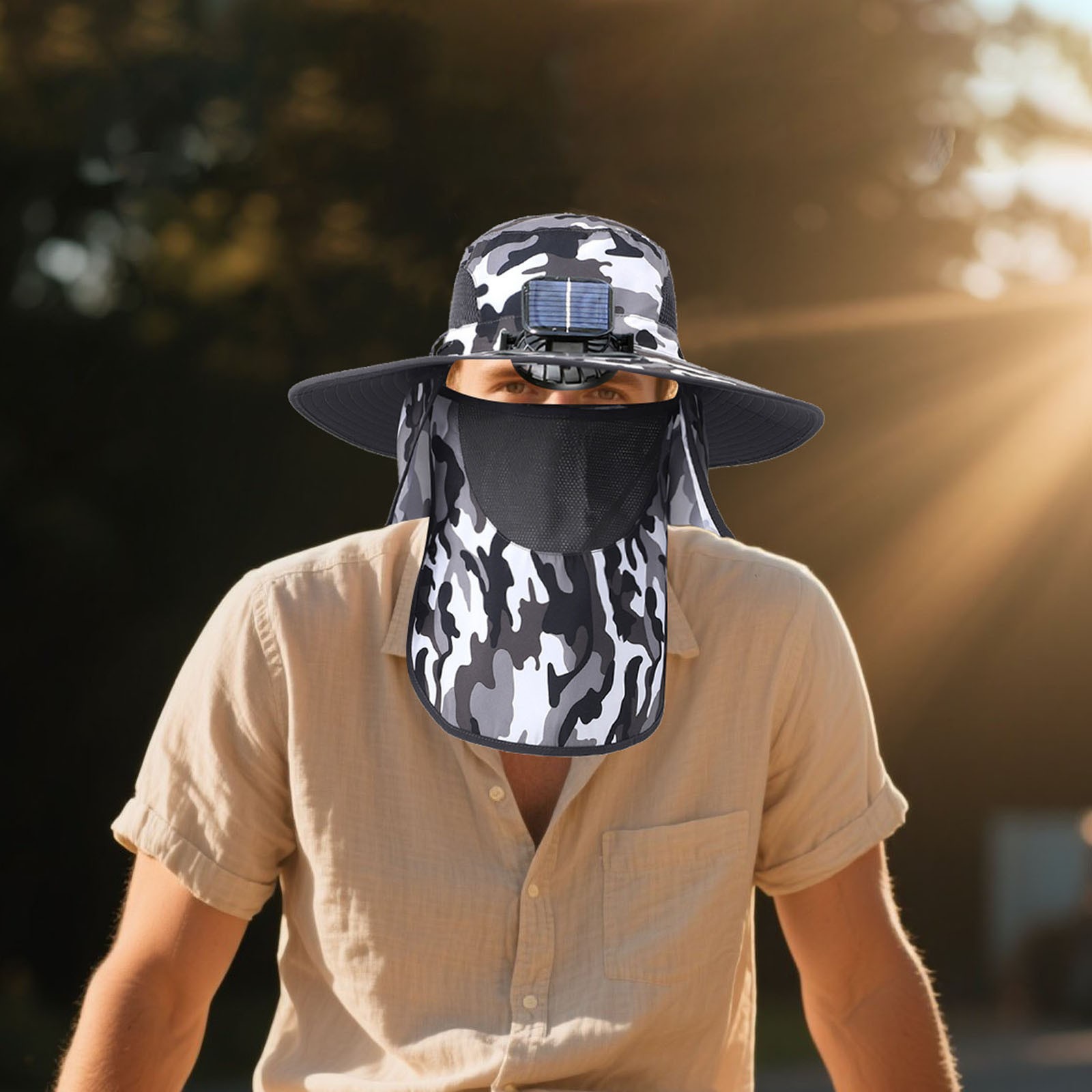 Chapeau De Pêcheur Imperméable Et Anti-UV - Homme/femme, Pliable Et Réglable - Pour Randonnée, Trekking, Camping, Pêche - Noir, Portable