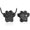 Black, variant on No Longer by My Side But Forever in My Heart Print Paw Print Urn Pendant Cremation Jewelry for Ashes Holder Pet Memory Necklace Dog Cat Memorial Jewelry