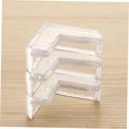 thumbnail image 3 of OULII Protection des Meubles 24 Pcs Absorption des Chocs Angle de Protection en PVC Transparent 1.6x1.6x0.6in, 3 of 7