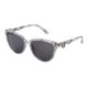 thumbnail image 1 of Betsey Johnson - anteojos de sol serpentinas para mujer, vidrio morado con serpientes resbaladizas, 56 mm, Piel de serpiente gris., 56 mm, 1 of 7