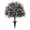 Purple, variant on Spring Summer Outdoor Solar Lighted Artificial Topiary Tree, Purple White Daisy Flowering Topiary With Stake For Garden Patio Decoration, Outdoor Uv Resistant Faux Greenery Plant