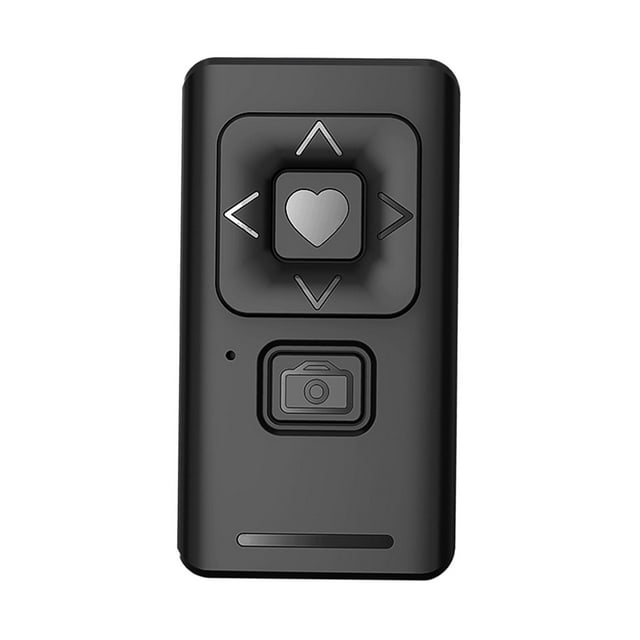 Cámara ámbrica Control remoto Selfie Fácil de llevar Negro Baoblaze Control remoto inalámbrico de la cámara