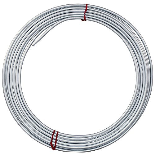 4lifetimelines Galvanized Steel Brake Fuel Transmission Line Tubing Coil 1 4 X 25