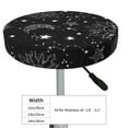 thumbnail image 4 of Naloa Space Galaxy Round Bar Stool Cushion Cover 12-14 inch, Fits Kitchen, Office, Restaurant Chairs - 13 inch, 4 of 7