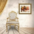 thumbnail image 3 of Lucas 32x25 Gold Ornate Wood Framed with Double Matting Museum Art Print Titled - Astratto cremisi, 3 of 4