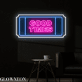 thumbnail image 2 of Glowneon Good Times Ticket Neon Sign, Retro Ticket Led Sign, Bar Sign, 2 of 4