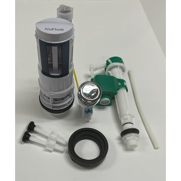 2 inch Flush Valve and Tower Fill Valve for 2 piece Toilets with all install parts.