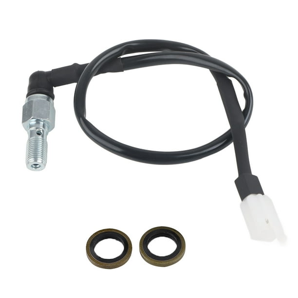 Perno hueco del interruptor de la luz trasera de la presión del freno hidráulico de la motocicleta Universal (M10*1MM) Jadeshay A