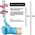 thumbnail image 3 of EEZ RV Products Starlink Ladder Telescopic Pole 10FT with Starlink (GEN 3 / V3) Pipe Adapter and RV Ladder Mounting Bracket Kit - Fits 1.0 inch Ladder Rails, 3 of 7