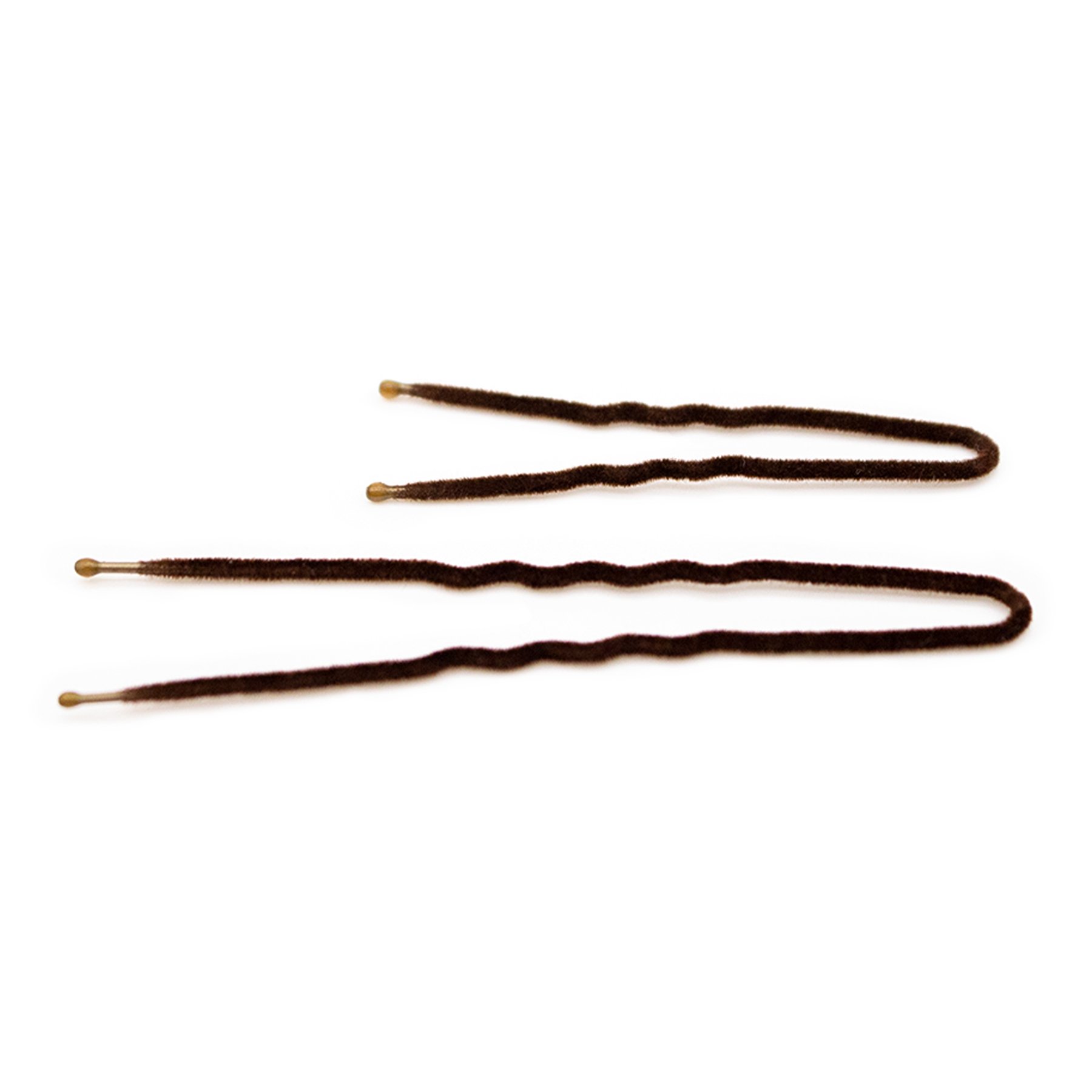 Frenchies Ultra Flocked Extra Soft French Twist Hair Pins: The French Hair  Pins for Buns, Updo Hairstyles, Hair Extensions Wigs 20 Count Brown 