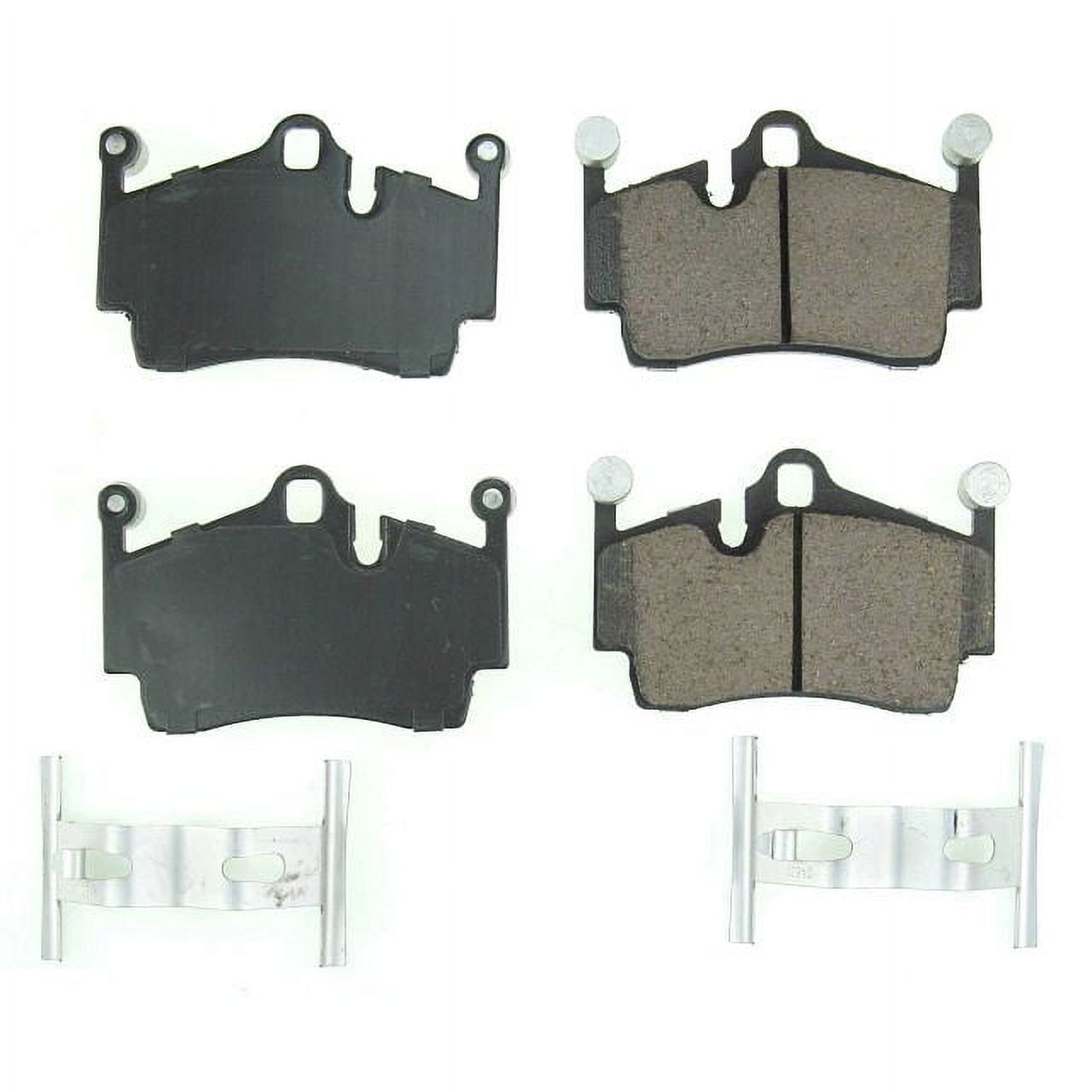 Power Stop Rear Z17 Evolution Ceramic Brake Pads with Hardware 17-1134