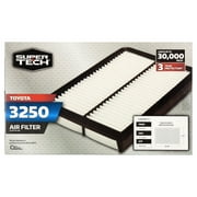 Super Tech 3250 Engine Air Filter, Replacement Filter for Toyota