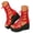 Red, variant on Women's Wedge Platform Sandals High Top Lace up Open Toe Back Zipper Fashion Summer Fisherman Roman Shoes