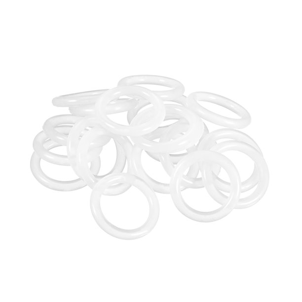 Anillos de silicona, diámetro interior de 13 mm, diámetro exterior de 19 mm, junta de sellado de 3 mm, 20 piezas