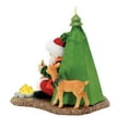 thumbnail image 4 of Department 56 Possible Dreams Santa Claus Tent Camping Christmas Multicolor Lit Figurine 10.5in H, 4 of 4