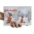 thumbnail image 3 of Hello Winter Rhodesian Ridgeback Football Snowman Welcome Snowy Morning Travel Passport Wallet Ridgebacks Dog Lover Gifts PU Leather Passport Holder Cover - 01012, 3 of 5