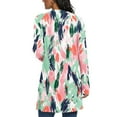 thumbnail image 4 of Women's Summer Long Cardigan Hollow Lantern Sleeve Coat​​, 4 of 7