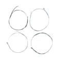 thumbnail image 1 of Yeacher 4 PCS Violin Strings for 1/2 Violins Aluminium Alloy Wound Universal Full Set (GDAE) Fiddle String, 1 of 8