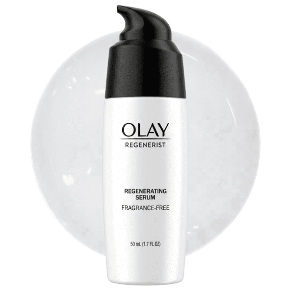 Olay Face Moisturizer, Regenerist Regenerating Serum, Fragrance-Free, Anti-Aging, 1.7fl oz