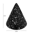 thumbnail image 4 of TOV Furniture Gabby Speckled Black Cone Card Holder - Set of 4, 4 of 4