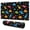 Dinosaur and Paw, variant on Long Mouse Pads for Desk,Dinosaur and Rainbow Pattern Desk Mats on Top Of Desks, Desk Mouse Pad Extra Large with 3mm Non-Slip Base and Stitched Edge for Gaming,Office,Work,Home 31.5"x11.8"