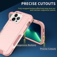 thumbnail image 4 of Estuche de carga inalámbrica para iPhone 14 Pro Max, protección para cámara, protección en las cuatro esquinas y protección para botones., 4 of 5