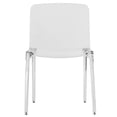 thumbnail image 4 of Murray Dining Chair - Sleek & Transparent Design, Sturdy & Stackable Clear Plastic. Versatile Style, Range of Colors. Contemporary Elegance for Modern Spaces., 4 of 4