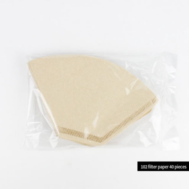 Coffee Filters Conical Coffee Filter Optimization Thickened Fan Filter Coffee Filter Paper Wood Pulp Making American/Hand/Machine Coffee Filter Bag