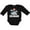 AB-Black, variant on Inktastic Colorado Mountains and Clouds Boys or Girls Long Sleeve Baby Bodysuit