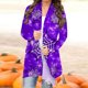thumbnail image 2 of Camiseta de manga larga para mujer, cárdigan de otoño, cárdigan suelto, camisa estampada, cárdigan, Top, cárdigan de Halloween, camisa Fridja  hkj2468, 2 of 5