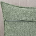 thumbnail image 3 of sasyxdc Linen Throw Pillow Covers 24x24 Inch Light Grey Soft Decorative Cushion Cover for Sofa Bedroom Pillow Shell iuy, 3 of 6