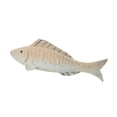 thumbnail image 5 of Fish Figurine Statue Sculpture with Artistic Wooden Material for Bookshelf Tabletop Beachhouse Decor, 5 of 9