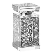 A&M Judaica and Gifts  Besomim Holder with Jerusalem Silver Crystal