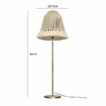 thumbnail image 6 of TOV Furniture June White Tall Floor Lamp, 6 of 8