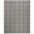 thumbnail image 2 of Safavieh Linden Derbhile Geometric Indoor/Outdoor Area Rug, Light Gray/Charcoal, 8' x 10', 2 of 9