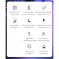 thumbnail image 2 of Wireless Earbuds Bluetooth 5.4 Headphones Ear Buds with Mic & LED Power Display IPX7 Waterproof Mini Earbud Stereo Sound Ultra-Light Earphones for Phone Sports Exercise Running Working Gym, 2 of 2