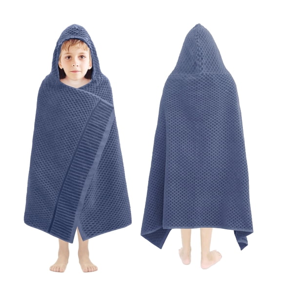 Toalla original para niños con capucha, 76 x 127 cm, algodón suave