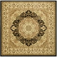 thumbnail image 6 of SAFAVIEH Lyndhurst Katrina Floral Border Area Rug, Black/Ivory, 8' x 11', 6 of 6
