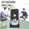 thumbnail image 4 of Caregiver Pager, Caregiver Pager Call Button Call Button, Caregiver Call Button Two Way  Elderly Voice Call Intercom System for Home Elderly Patient Disabled, 4 of 7