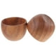 thumbnail image 1 of Cuencos de madera pequeños para el hogar, de madera, para cocina, mini condimentos, delicatessen, 2 piezas, 1 of 6