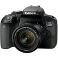 thumbnail image 1 of Canon EOS 800D 24.2MP Digital SLR Camera w/ EF-S 18-55mm Lens, 1 of 5