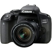 Canon EOS 800D 24.2MP Digital SLR Camera w/ EF-S 18-55mm Lens (International Model)