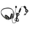 thumbnail image 1 of Call Center Headset, Computer Phone Headset Multifunctional Plug And Play  For Online Course For Business Space Gray,Rose Gold, 1 of 8