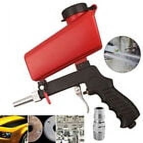 Innovative Sandblaster Gun Kit, Gravity Sand Blasting Spray Tool For Etching Glass, Removes Metal Rust & Paint Efficiently