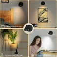 thumbnail image 4 of Rechargeable LED Spotlight Battery Powered Spotlight Wireless Upward Light Indoor Picture Light With Timer Dimmable Wall Mounted Plant Art Light, 4 of 4