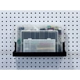 thumbnail image 5 of Triton Products 76126BK 12"W x 6"D x 3"H Pegboard Shelf, Black, 5 of 7
