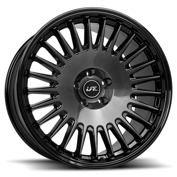 LFF-03 HARTO 20X11 5X120  33 73.1 Brushed F Titanium Black
