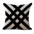 thumbnail image 2 of Set of 2 Square Geometric Pattern Throw Pillow (With or Without Inserts), 2 of 7
