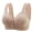Khaki, variant on Homenesgenics Bras for Women Plus Size Push Up Wireless 44dd Woman's Embroidered Glossy Comfort Breathable Bra underwear No Rims Green 46