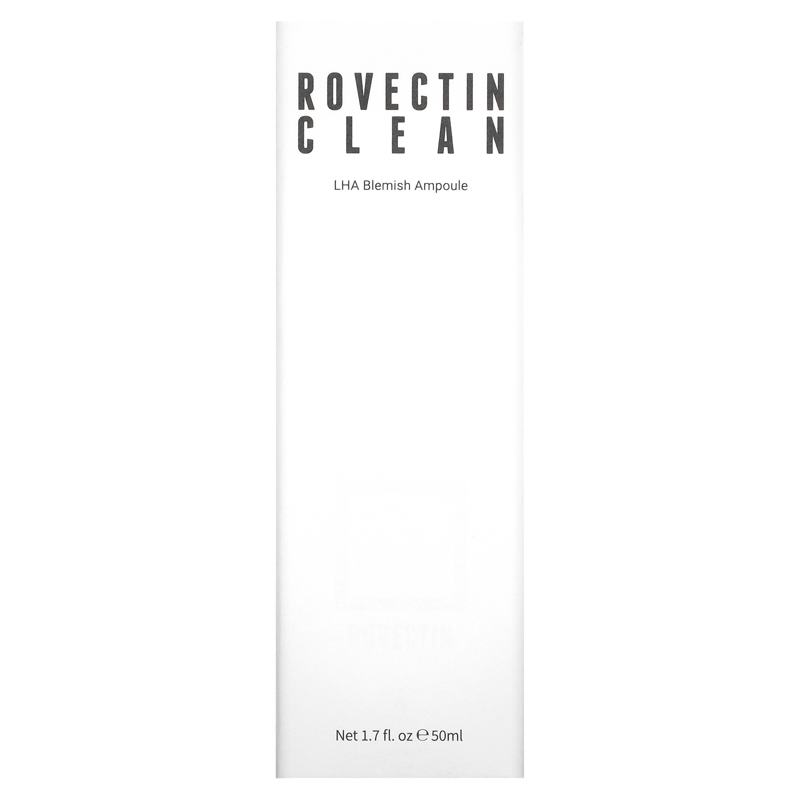 Rovectin Clean LHA Blemish Ampoule, 1.7 fl oz (50 ml) - image 2 of 2